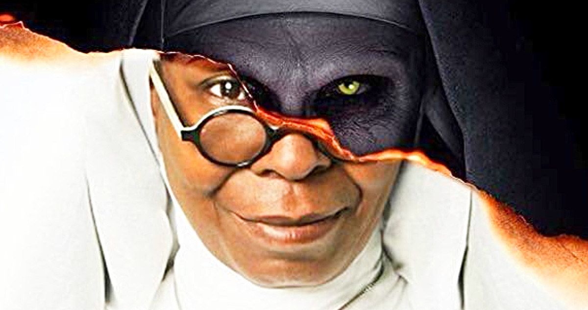 The Nun Meets Sister Act in a Hilariously Possessed Mashup Poster