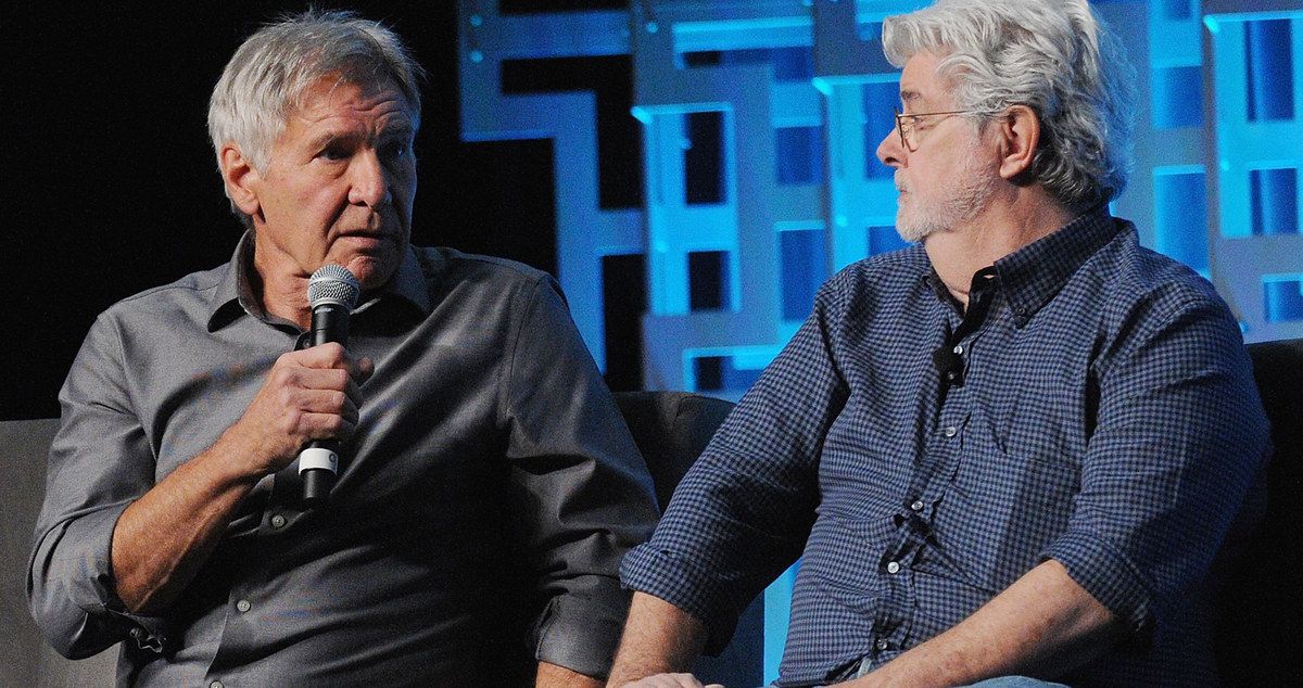 George Lucas & Harrison Ford Make Surprise Star Wars Celebration Appearance