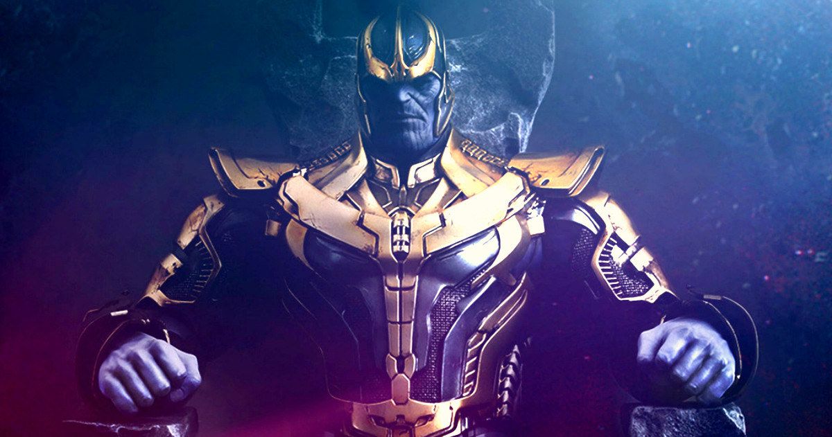 Guardians of the Galaxy Thanos Action Figure Poster