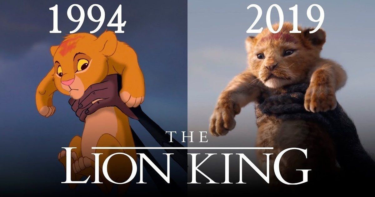 The Lion King Side-By-Side Video Compares Live-Action Remake to Original Classic