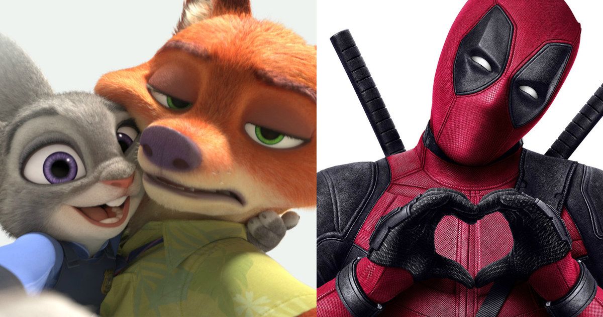 Can Disney's Zootopia Take Down Deadpool at the Box Office?