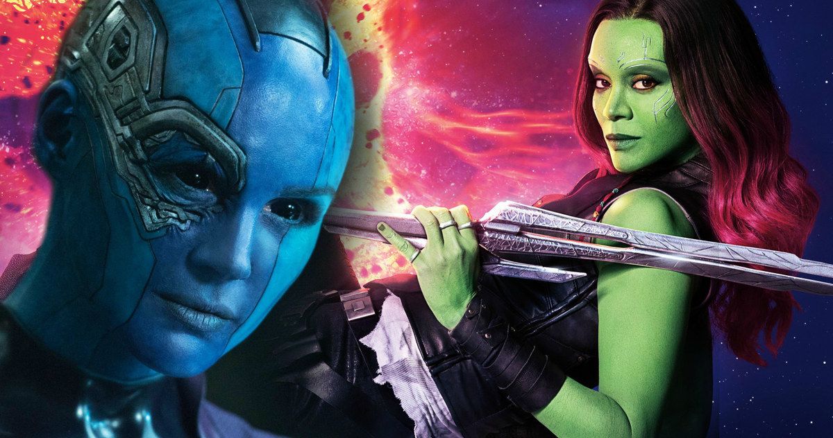 Gamora Vs. Nebula in New Guardians of the Galaxy 2 TV Spot