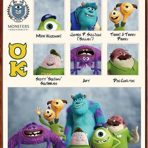 Monsters University Fraternity and Sorority Photo Gallery