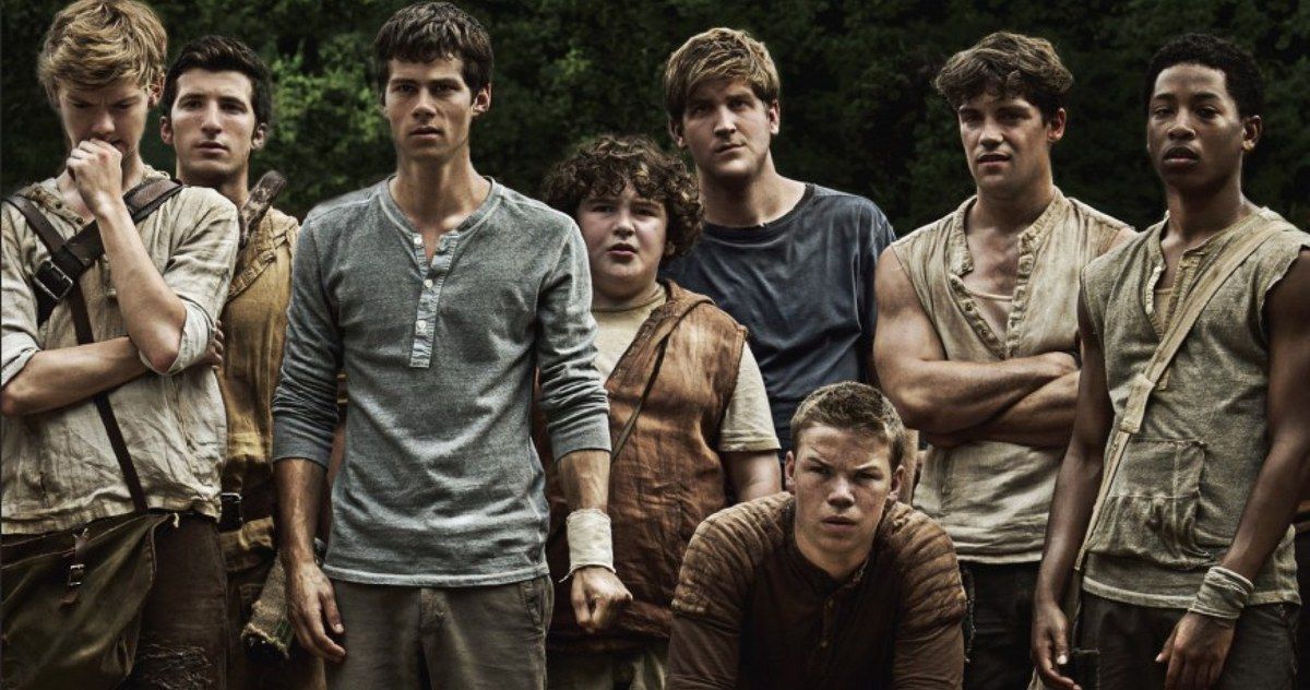 the-maze-runner-cast-4  Correr o morir, Dylan o'brien, Thomas brodie  sangster