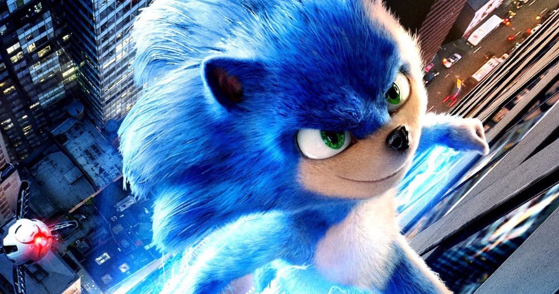 Sonic the Hedgehog Redesign Races Into Theaters on New &amp; Improved Standee