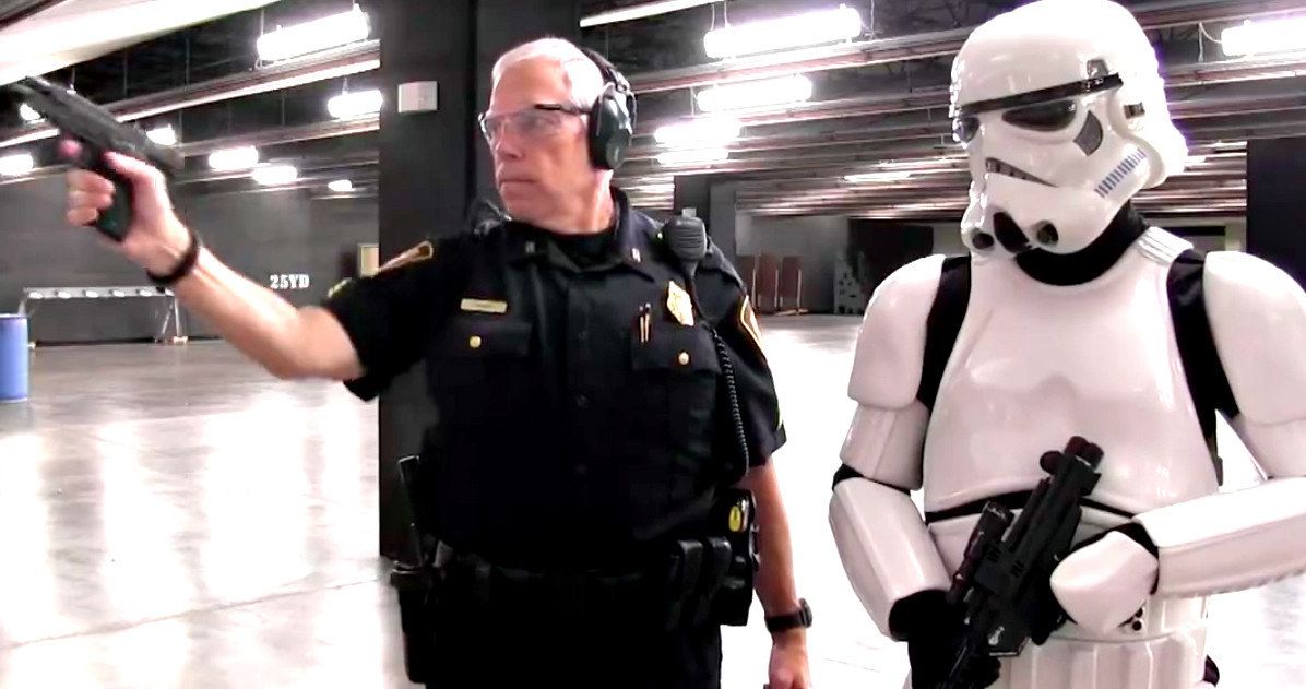 Watch the Texas Police Teach Stormtroopers How to Hit a Target