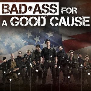 The Expendables 2 'Bad Ass for a Good Cause' Infographic