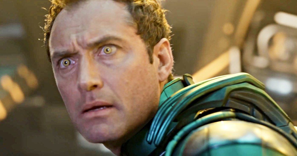 Marvel Is Struggling to Keep Jude Law's Captain Marvel Identity a Secret