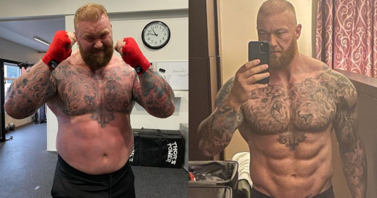 Game of Thrones Star Thor Bjornsson (aka the Mountain) Shows Off His New Body Ahead of Boxing Match