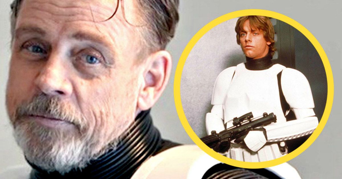 Mark Hamill Proves Luke Is Not Too Short to Be a Stormtrooper