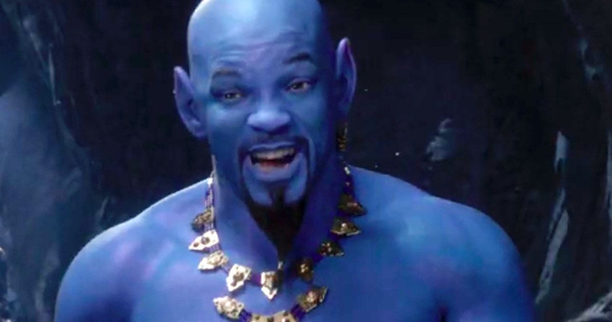 Will Smith Finds All the Aladdin Genie Memes Very Funny