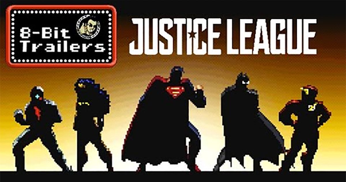 Justice League Trailer Gets 8-Bit Video Game Treatment