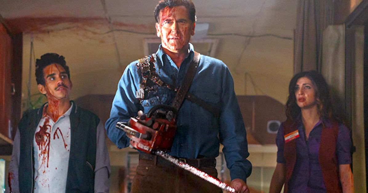 Bruce Campbell Returns in First Ash Vs Evil Dead Photo