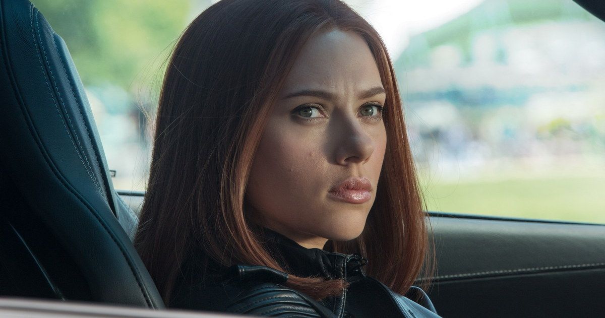 Black Widow Goes Undercover in New Captain America 2 Clip