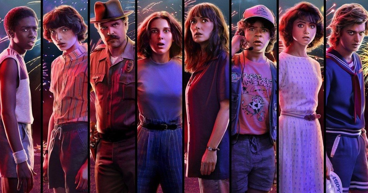 First Stranger Things Season 3 Clip &amp; Character Posters Bring the Fireworks