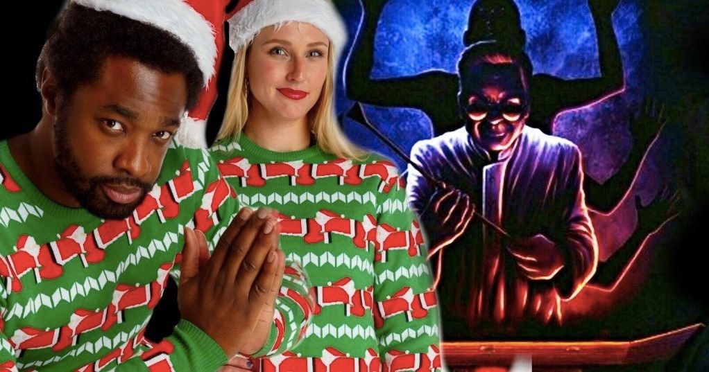 Santa Meets The Human Centipede in Ugliest Christmas Sweater Ever