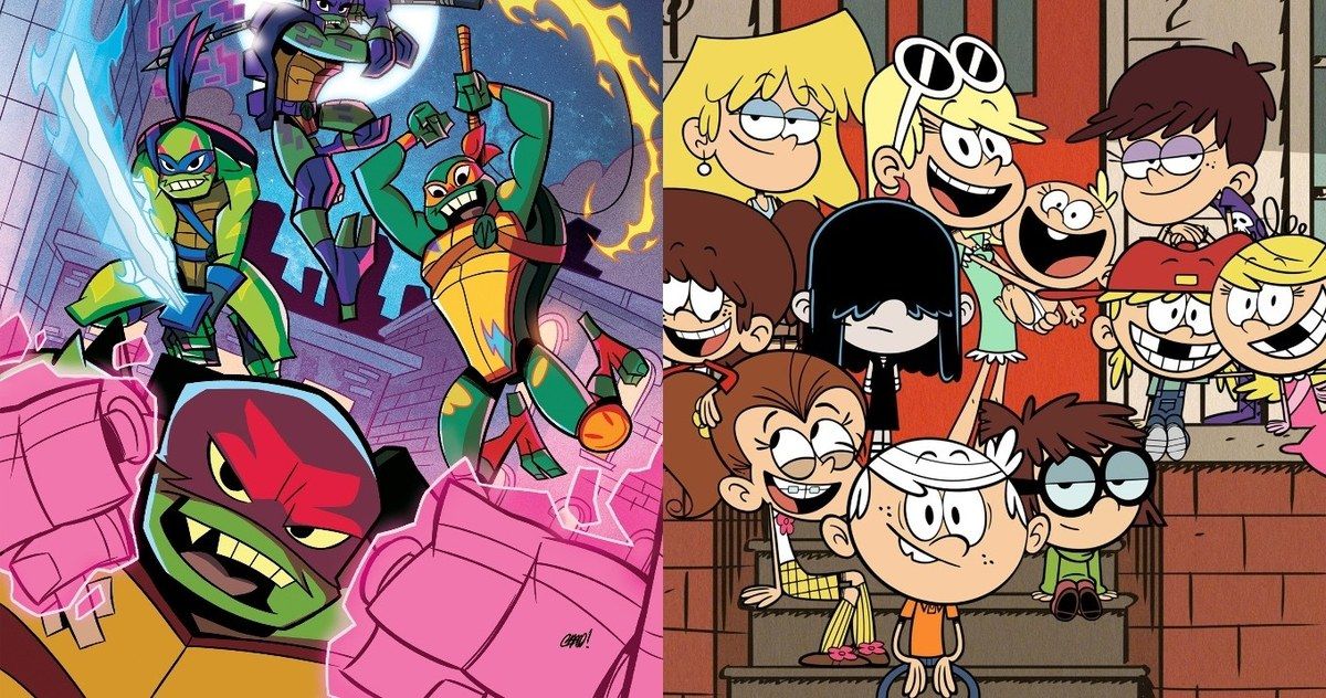 Nickelodeon Is Planning Ninja Turtles &amp; Loud House Animated Movies for Netflix