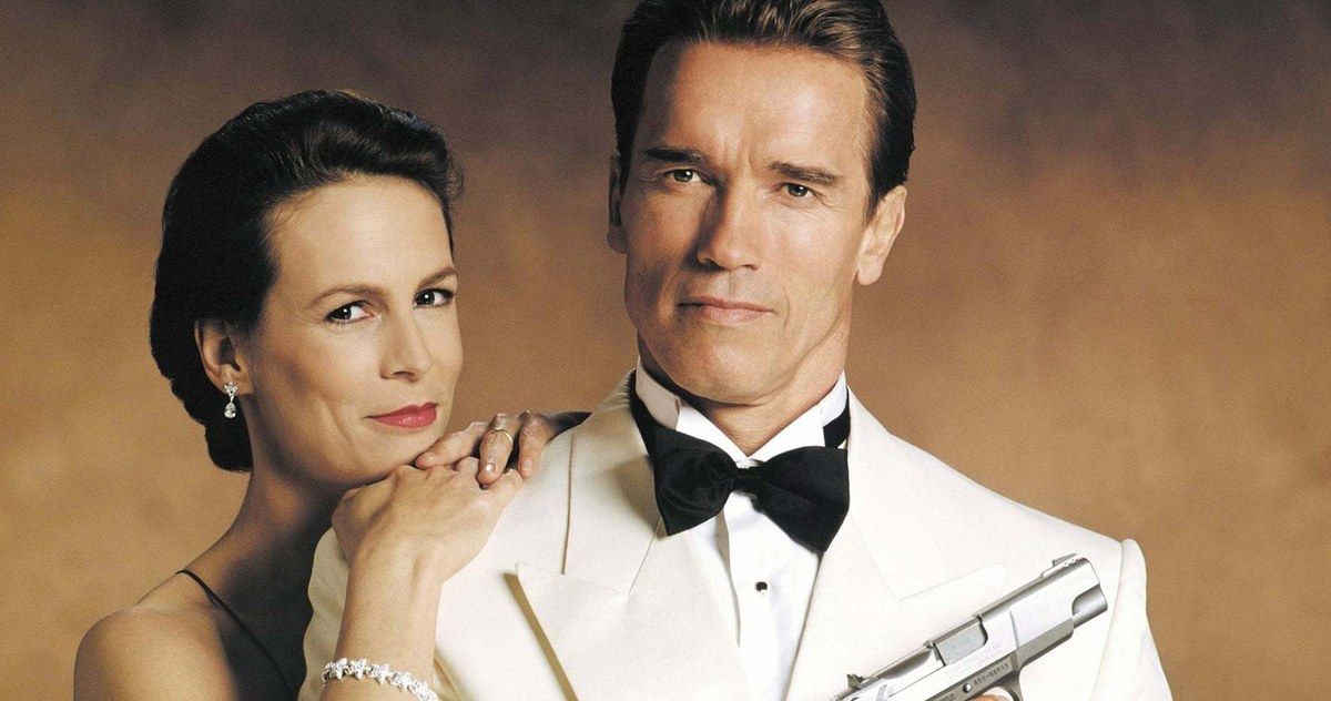 Jamie Lee Curtis and Arnold Schwarzenegger in True Lies (1994)