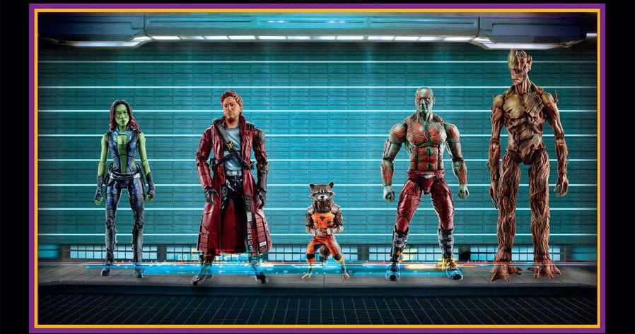 Guardians of the Galaxy: Action Figures Revealed in New Poster
