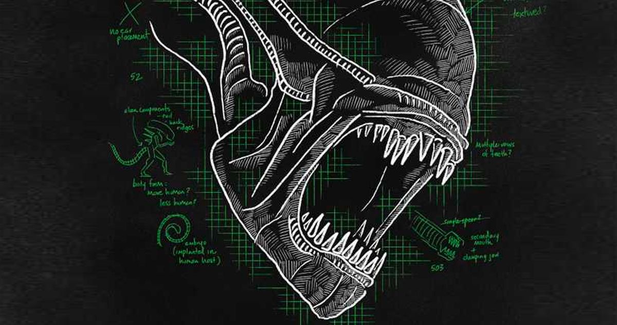 Memory: The Origins of Alien Documentary Poster Lays Out a Xenomorph Blueprint