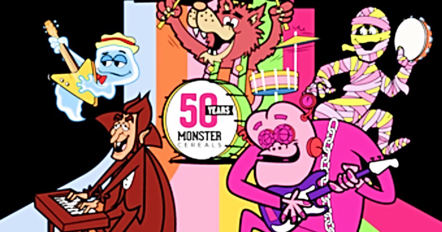 Cereal Monsters Unite for Monster Mash Breakfast This Halloween to Celebrate 50th Anniversary