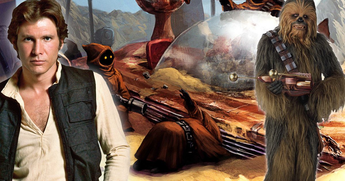 Explore a Speeder Graveyard in Latest Han Solo Set Video
