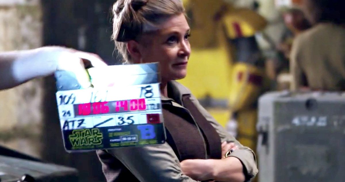Carrie Fisher Finished Shooting Star Wars 8 Before Her Death