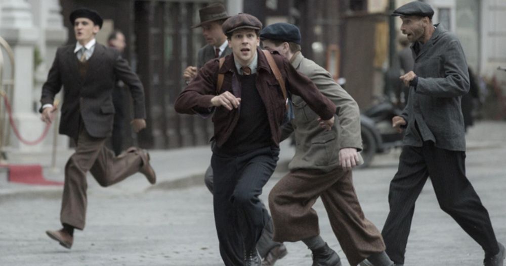Resistance Trailer Turns Jesse Eisenberg Into an Unlikely War Hero