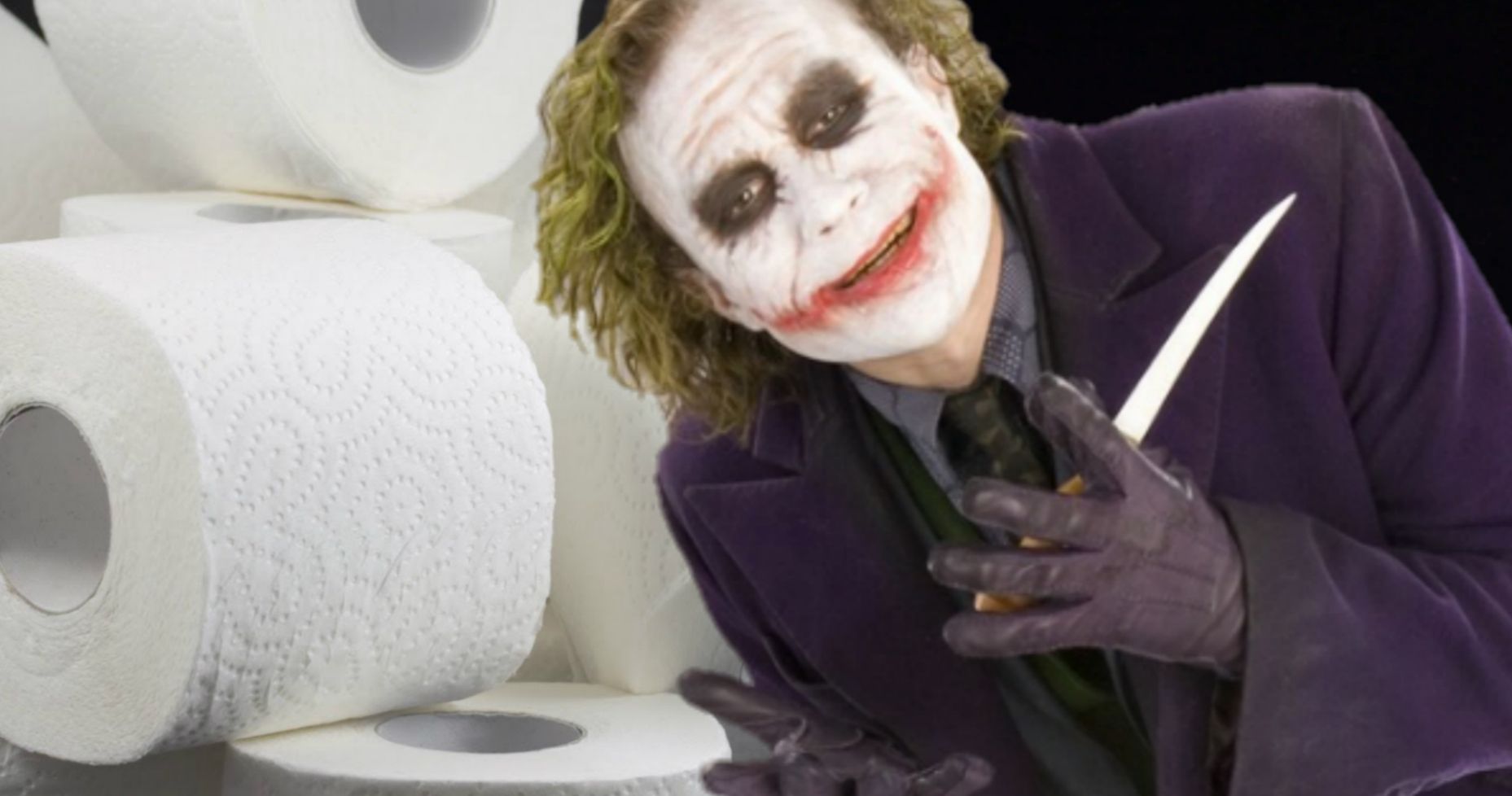Toilet Paper Brawls Convince The Dark Knight Fans That Joker Was Right