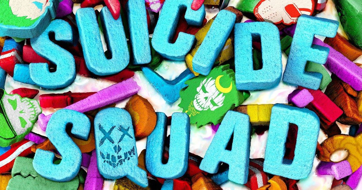 Suicide Squad IMAX Poster Kicks Off the Day with a Hearty Breakfast