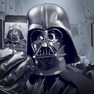 Darth Vader Shares His First Selfie on Official Star Wars Instagram