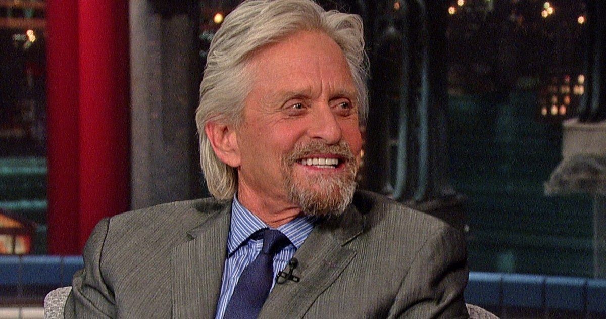 Michael Douglas Talks Ant-Man and Comic-Con on Late Show with David Letterman