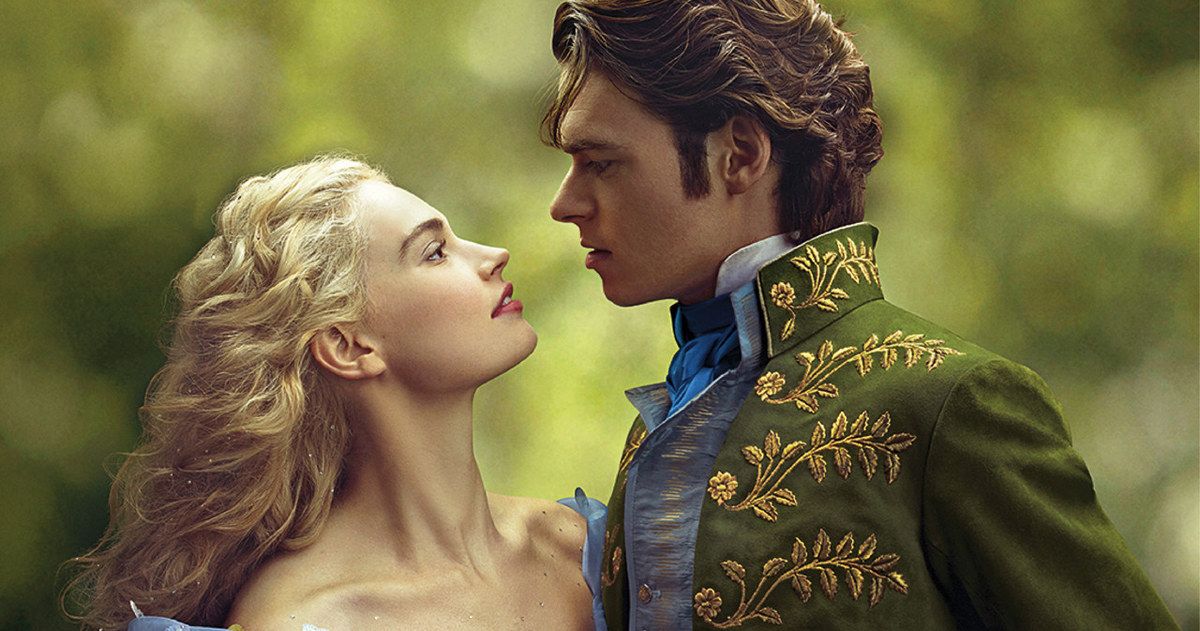 Cinderella Character Poster Features Ella and Prince Charming