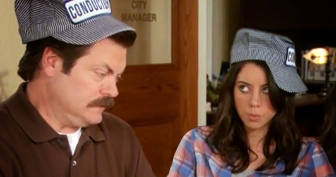 Parks and Recreation Fans Celebrate Nick Offerman and Aubrey Plaza on Their Shared Birthday