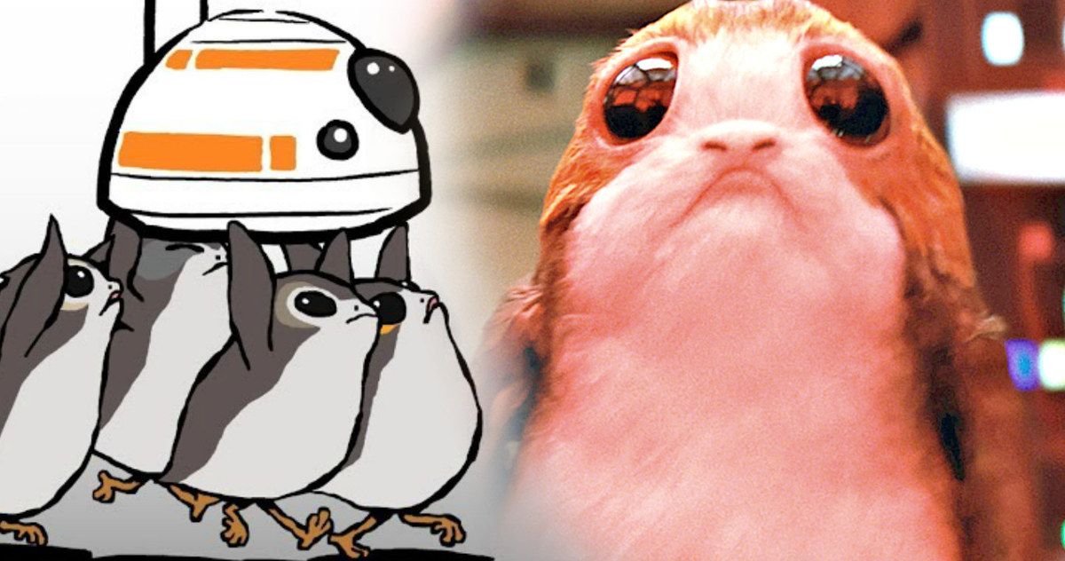 Star Wars 8 Animated Short Has First Look at Porgs in Action