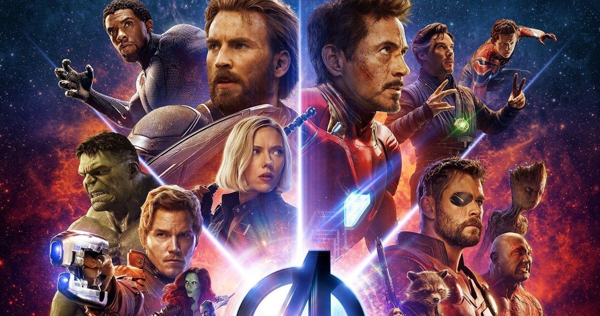 infinity war movie poster
