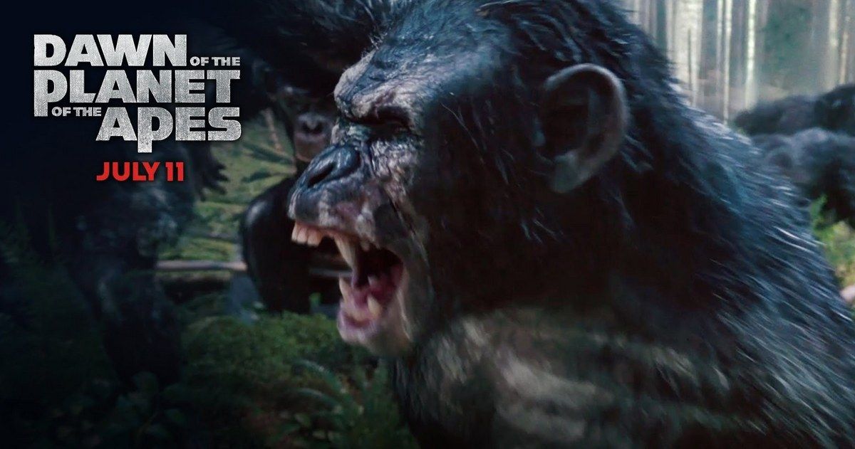 War Begins in New Dawn of the Planet of the Apes TV Spot