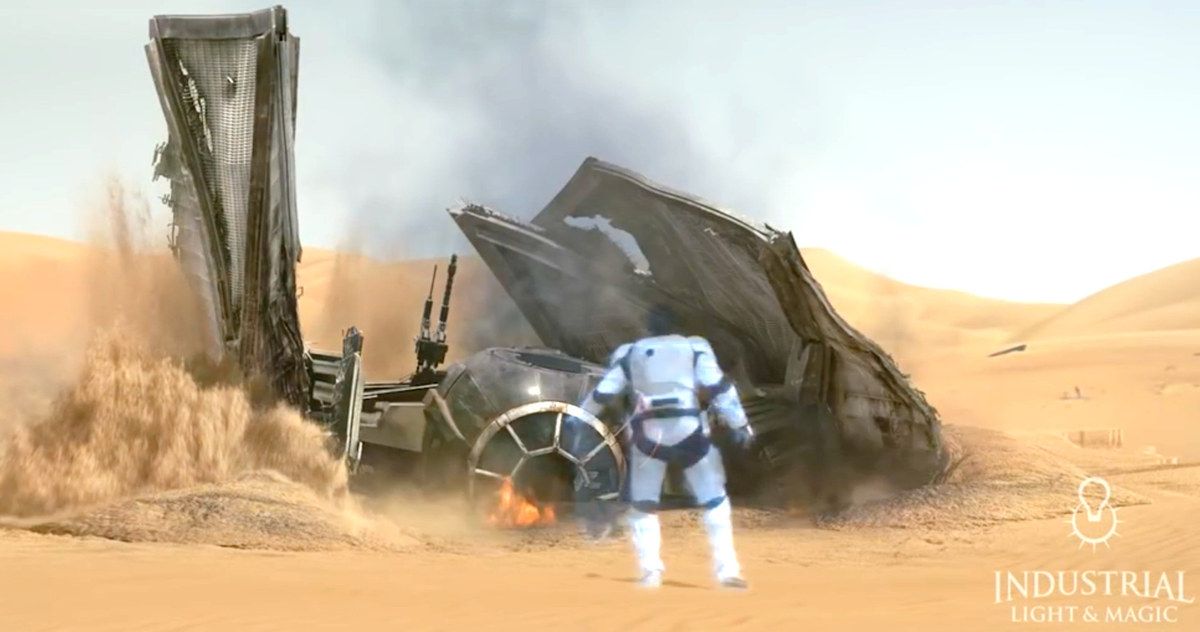 New Star Wars: The Force Awakens VFX Video Is Amazing