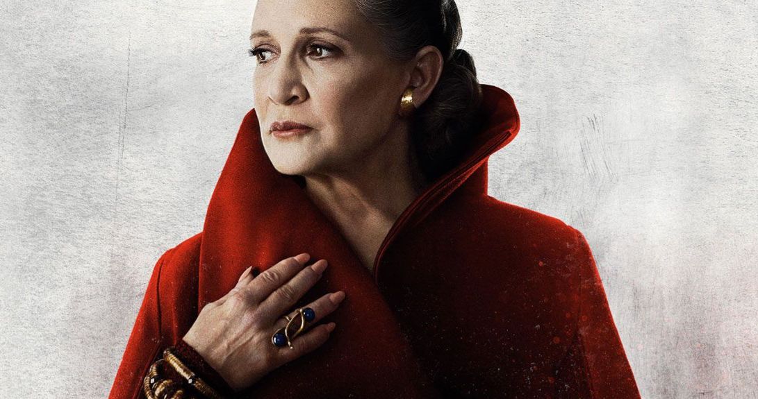 The Last Jedi Director Shares Candid Never-Before-Seen Image of Carrie Fisher