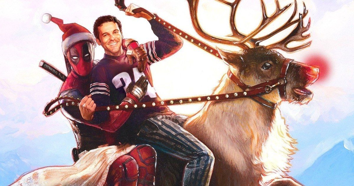 Once Upon a Deadpool Poster Takes Fred Savage &amp; Rudolph on a Christmas Ride