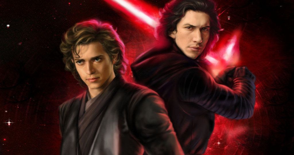 How the Prequel Trilogy Inspired Kylo's Final Scene in Last Jedi