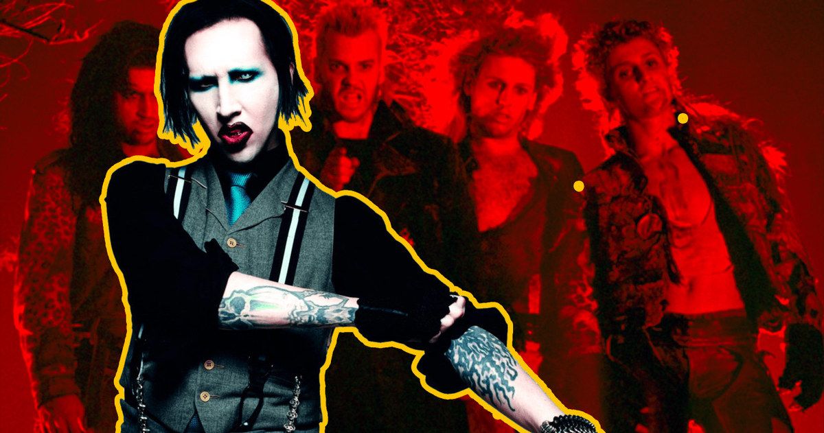 Marilyn Manson Unleashes Cover of Lost Boys Theme Cry Little Sister