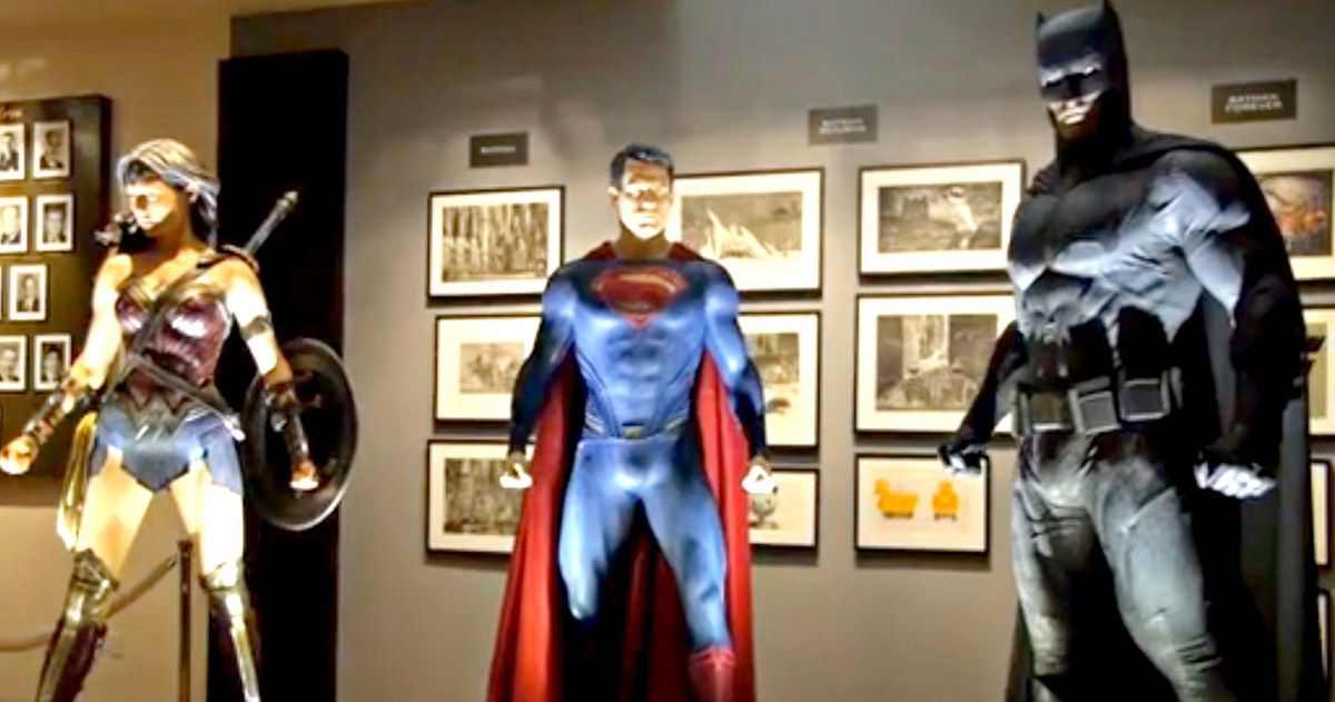 Batman v Superman Video Shows Off Batmobile &amp; Costumes