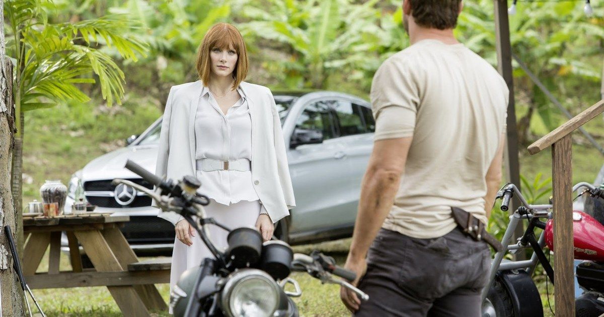 Jurassic World Photos Show Off the New Mercedes Coupe