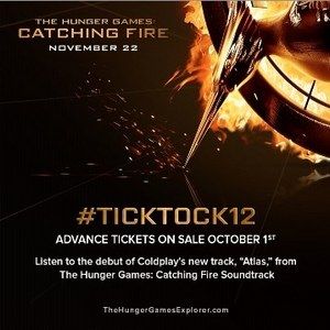 The Hunger Games: Catching Fire Advanced Tickets on Sale October 1st