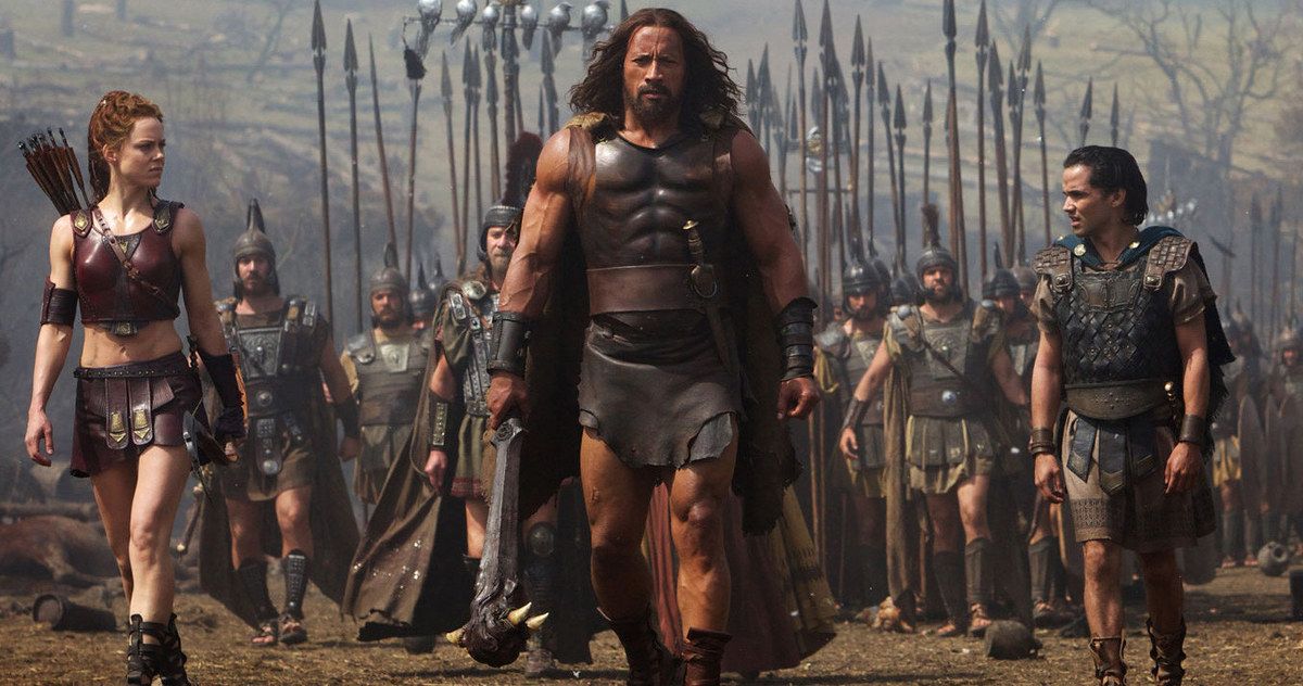 Hercules Leads an Army in New Photo Featuring Dwayne Johnson