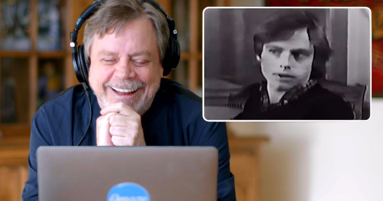 Mark Hamill Reacts to His Star Wars Audition Video for Charity