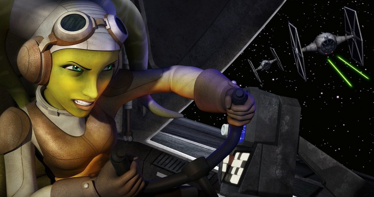 NYCC Star Wars Rebels Clip Shows Off Hera's Piloting Skills