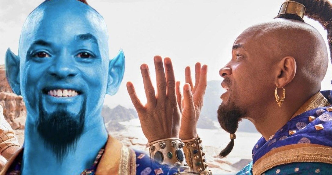 Will Smith Promises Genie Will Be Blue in Disney's Aladdin Remake