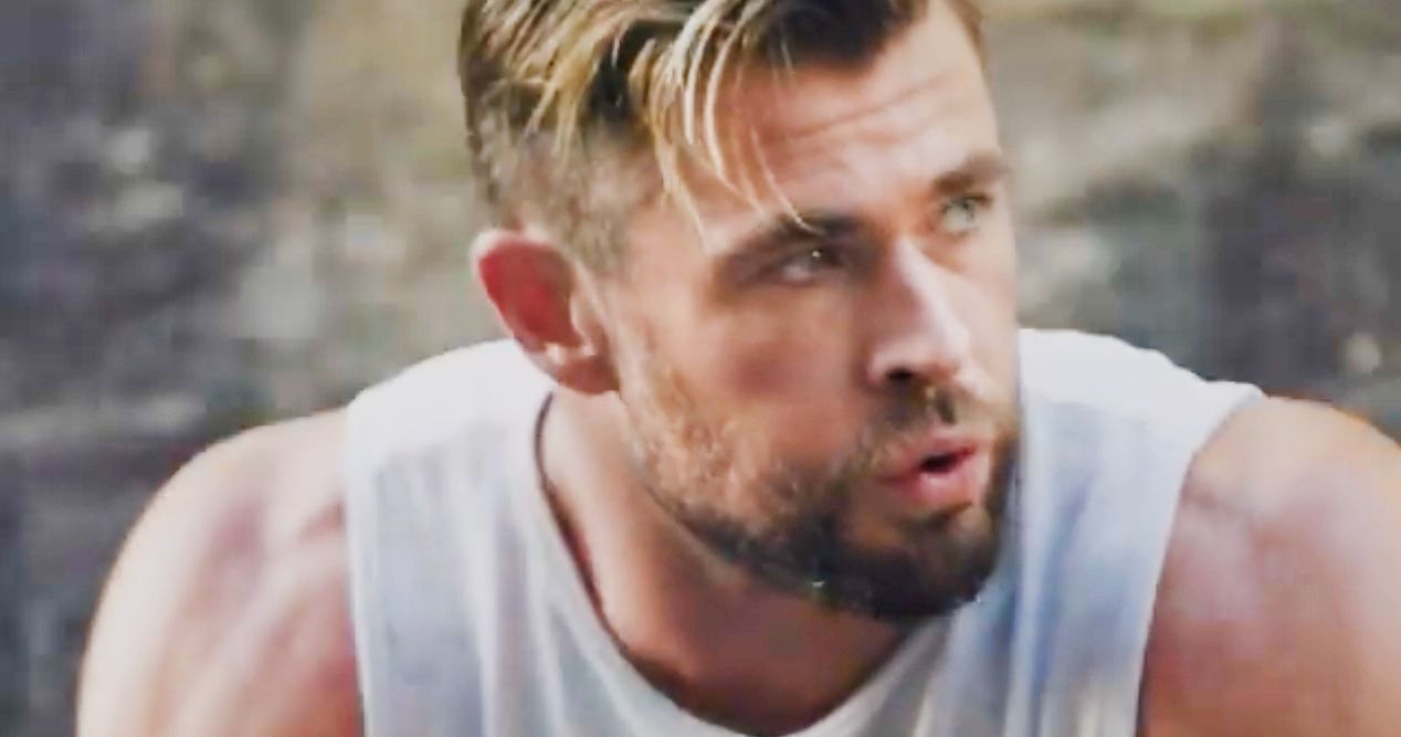 Chris Hemsworth Works Up an Intense Sweat in Thor 4 Workout Video for Centr Power